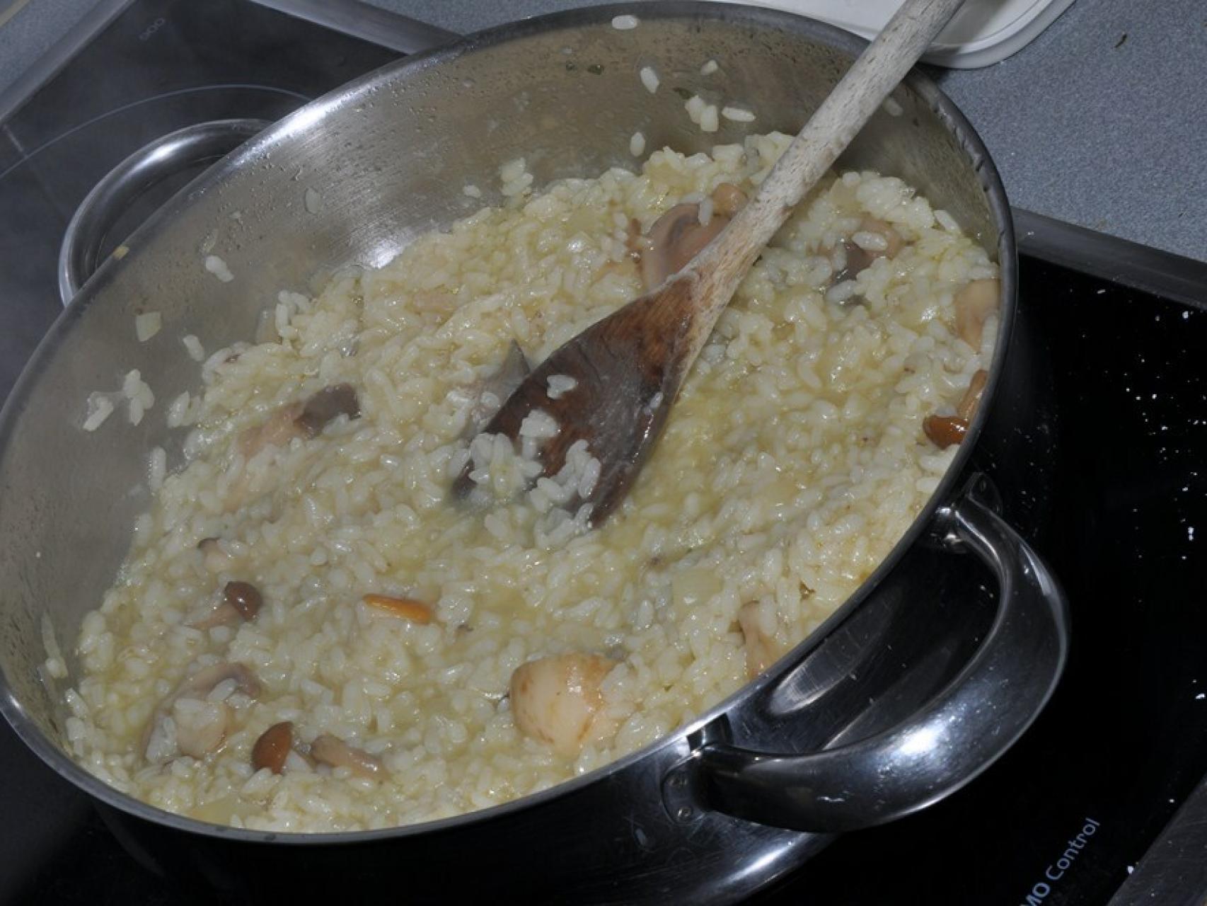 La receta del risotto con champiñones más fácil y barata