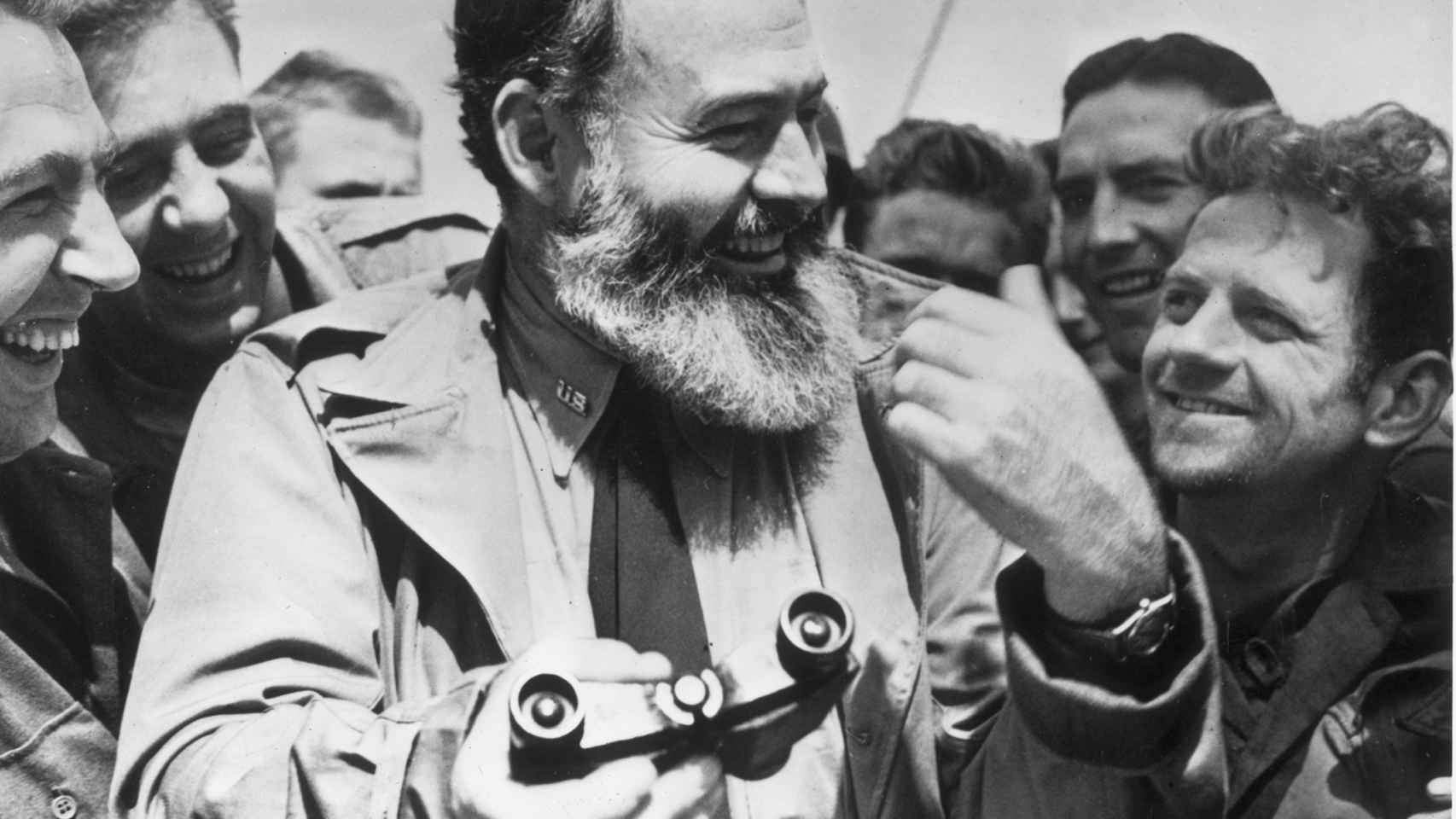 Hemingway, uno de los autores presentes en el libro.