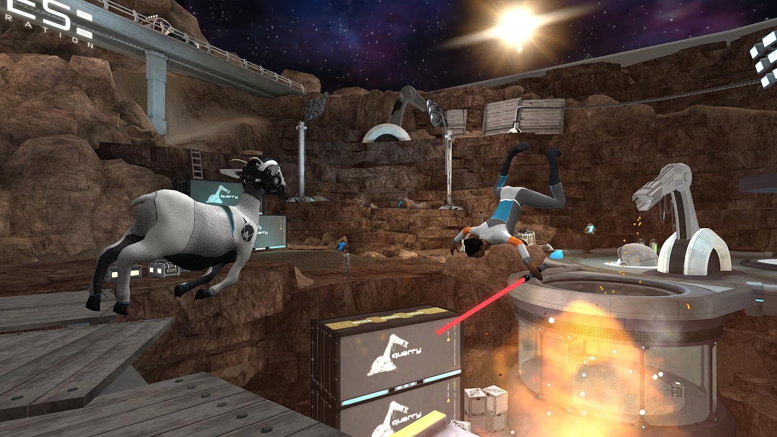 Goat Simulator Waste Of Space Las Cabras Toman La Ltima Frontera