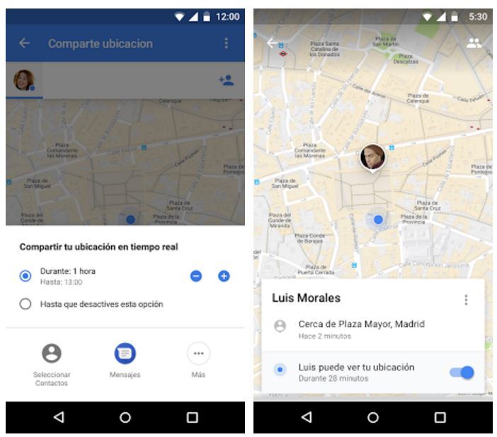 Comparte tu ubicación en tiempo real con lo nuevo de Google Maps