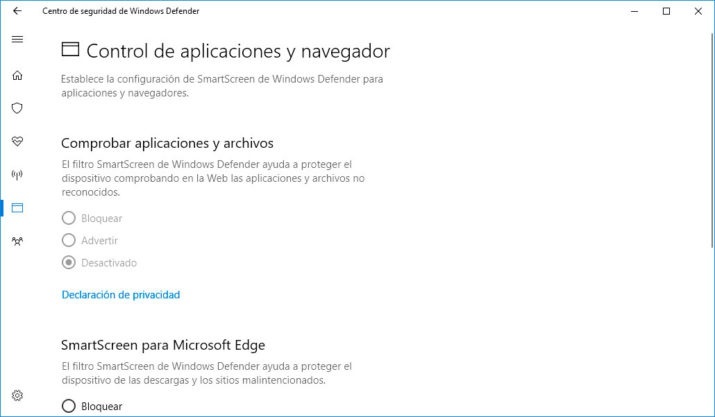 Cómo desactivar Windows SmartScreen para ejecutar las apps que queramos