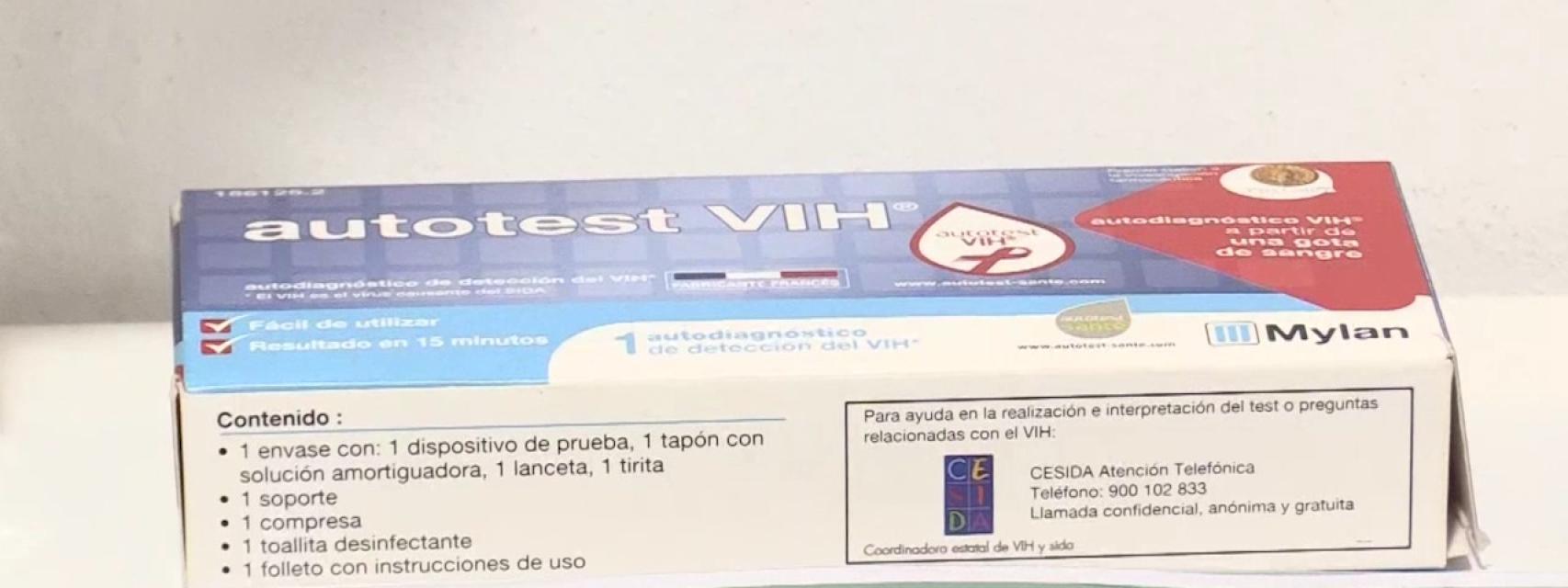 El autotest del VIH ya está disponible en farmacias sin necesidad de