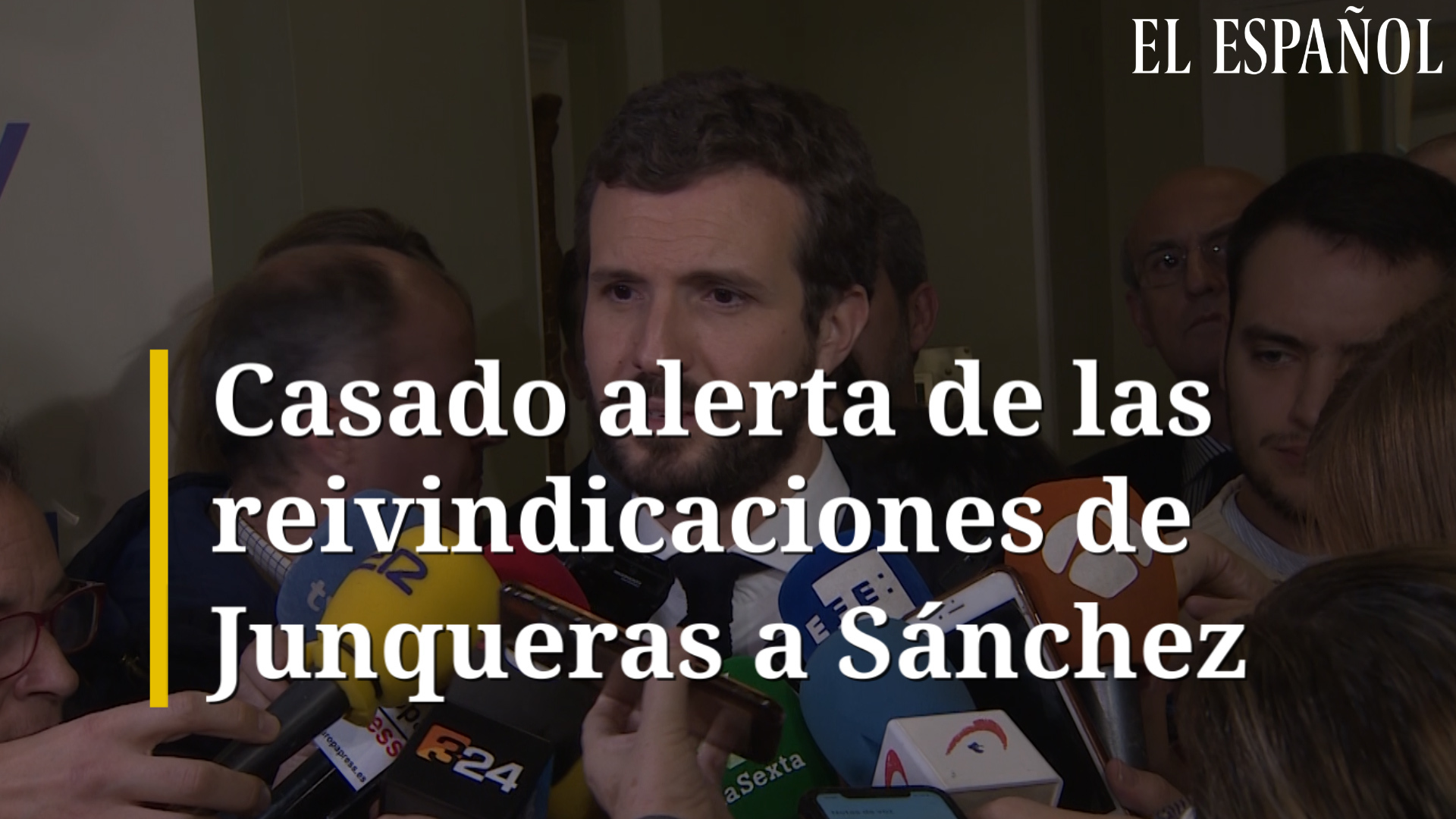 Casado Alerta De Las Reivindicaciones De Junqueras A S Nchez