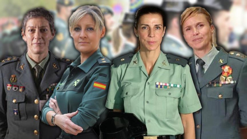 El P Ker De Tenientes Coronel De La Nueva Guardia Civil Dolores