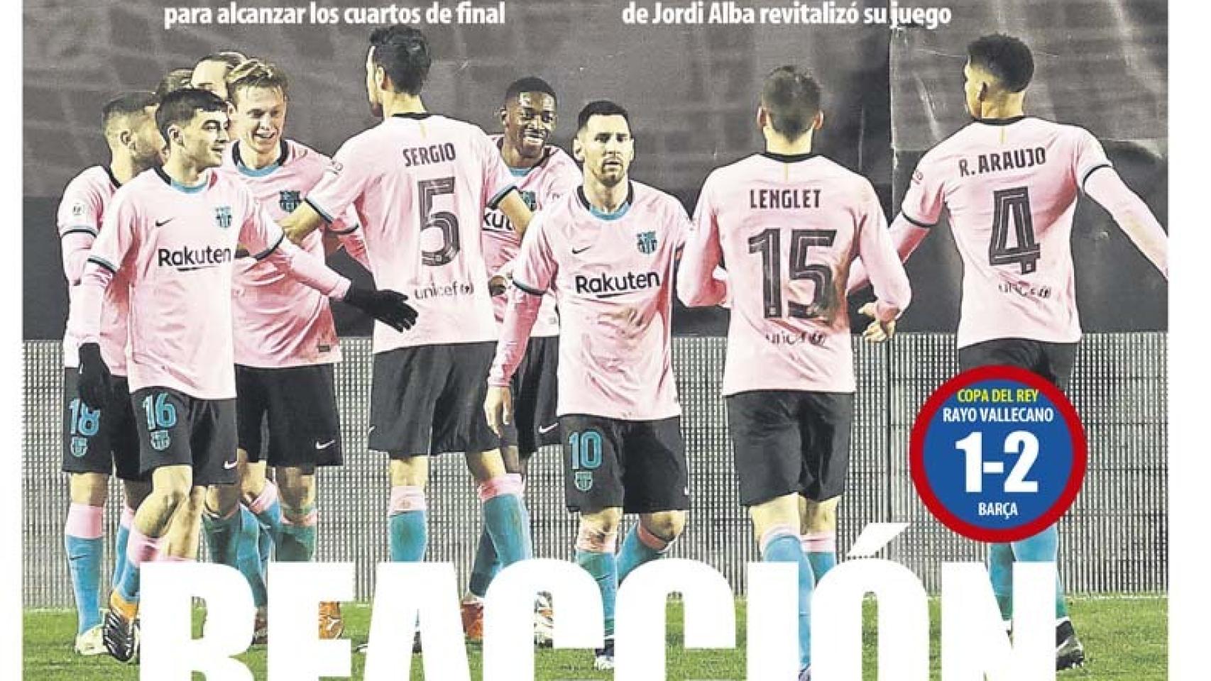 La Portada Del Diario Mundo Deportivo