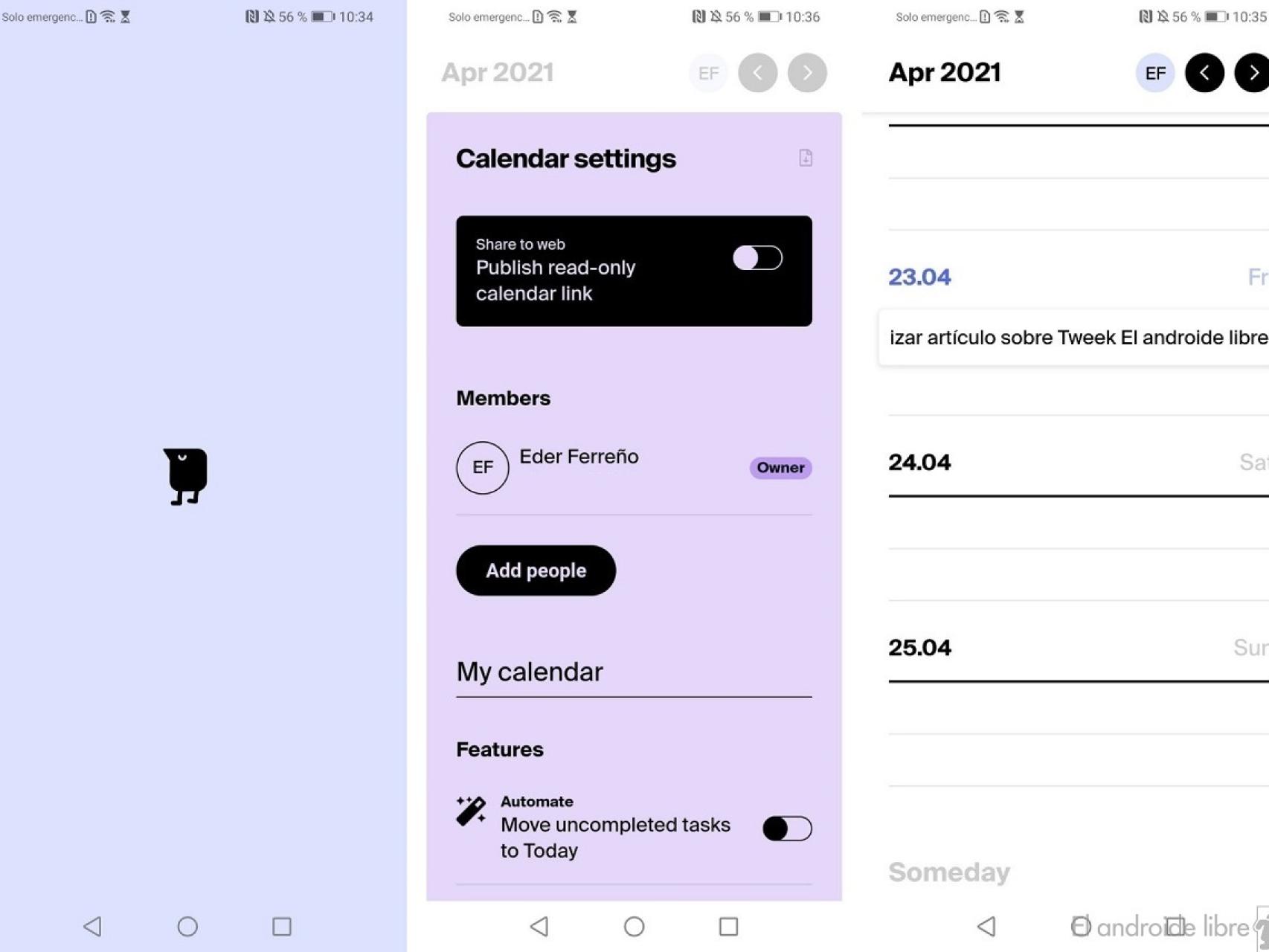 Una App Para Organizar Tus Tareas De La Semana De Forma Minimalista Tweek