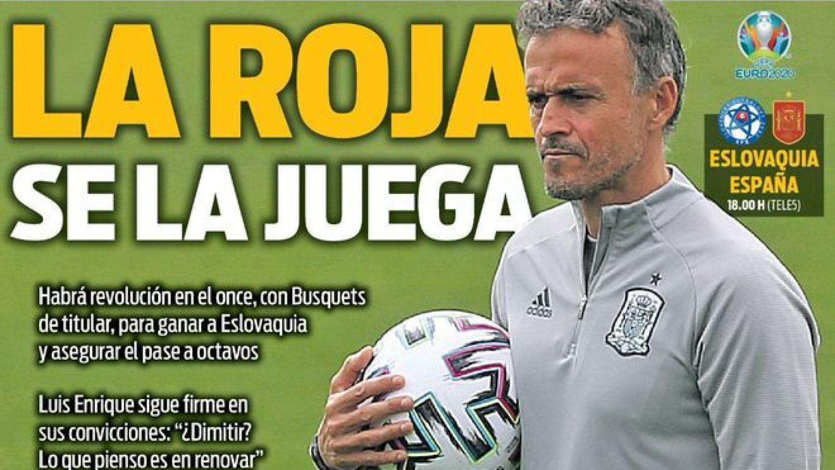 La Portada Del Diario SPORT 23 06 2021