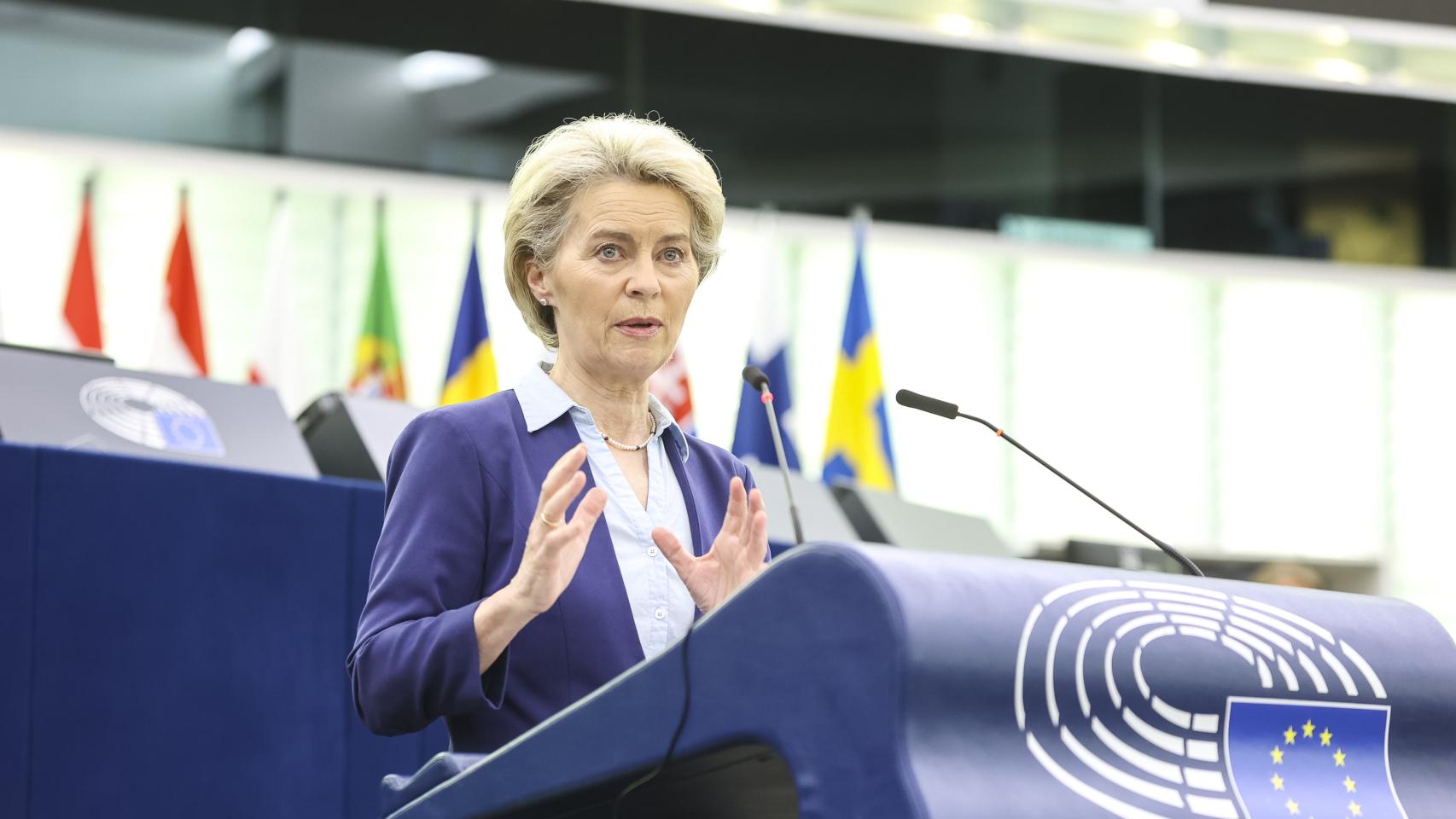 Von Der Leyen El Kremlin Ha Convertido Los Alimentos En Parte De Su