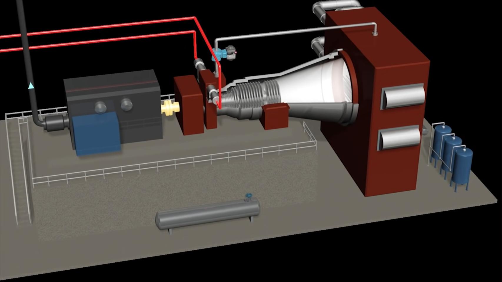 Esquema De Funcionamiento De Central Nuclear De NuScale