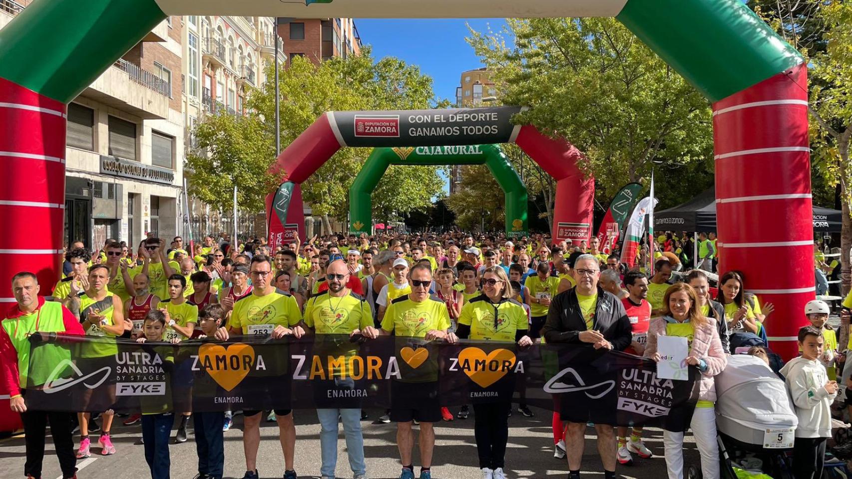 La Carrera de la Guardia Civil de Zamora rompe todos los récords y