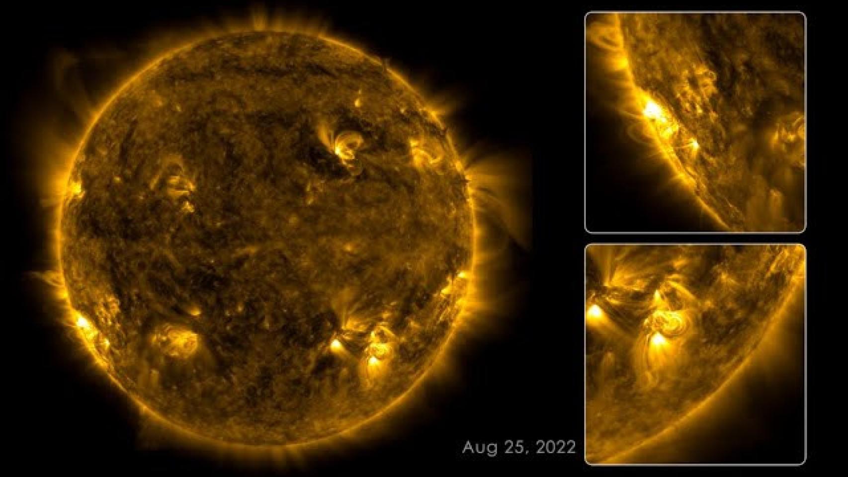 V Deo De La Nasa Que Resume D As De Erupciones Solares