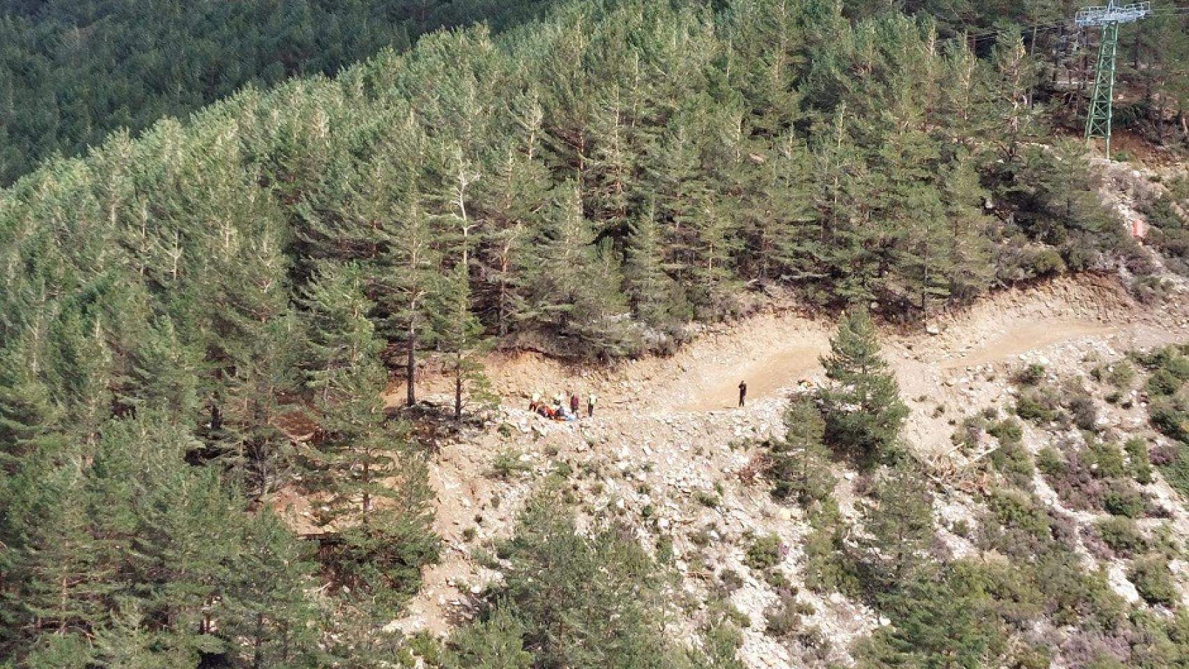 Un ciclista ha resultado herido tras sufrir una ca�da en el bike park de <h3 class='enlacePalabraNoticia'>la Pinilla</h3> en <h3 class='enlacePalabraNoticia'>Segovia</h3>