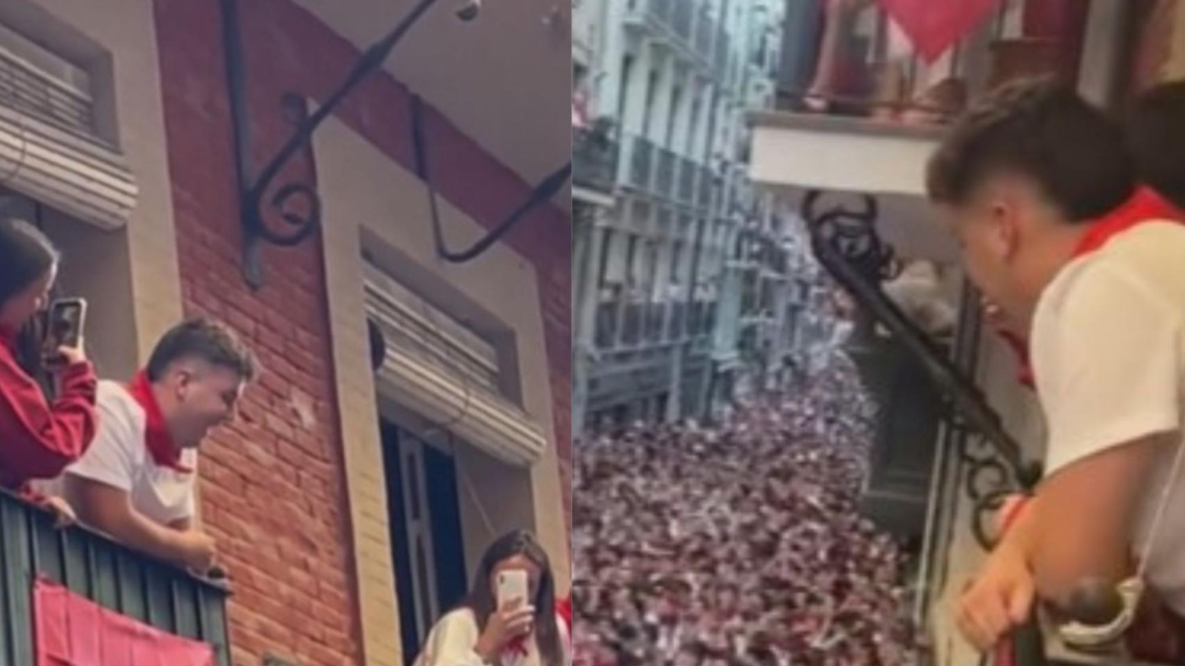 Confunden A Un Asistente De Los Sanfermines Con Quevedo Por Su Parecido