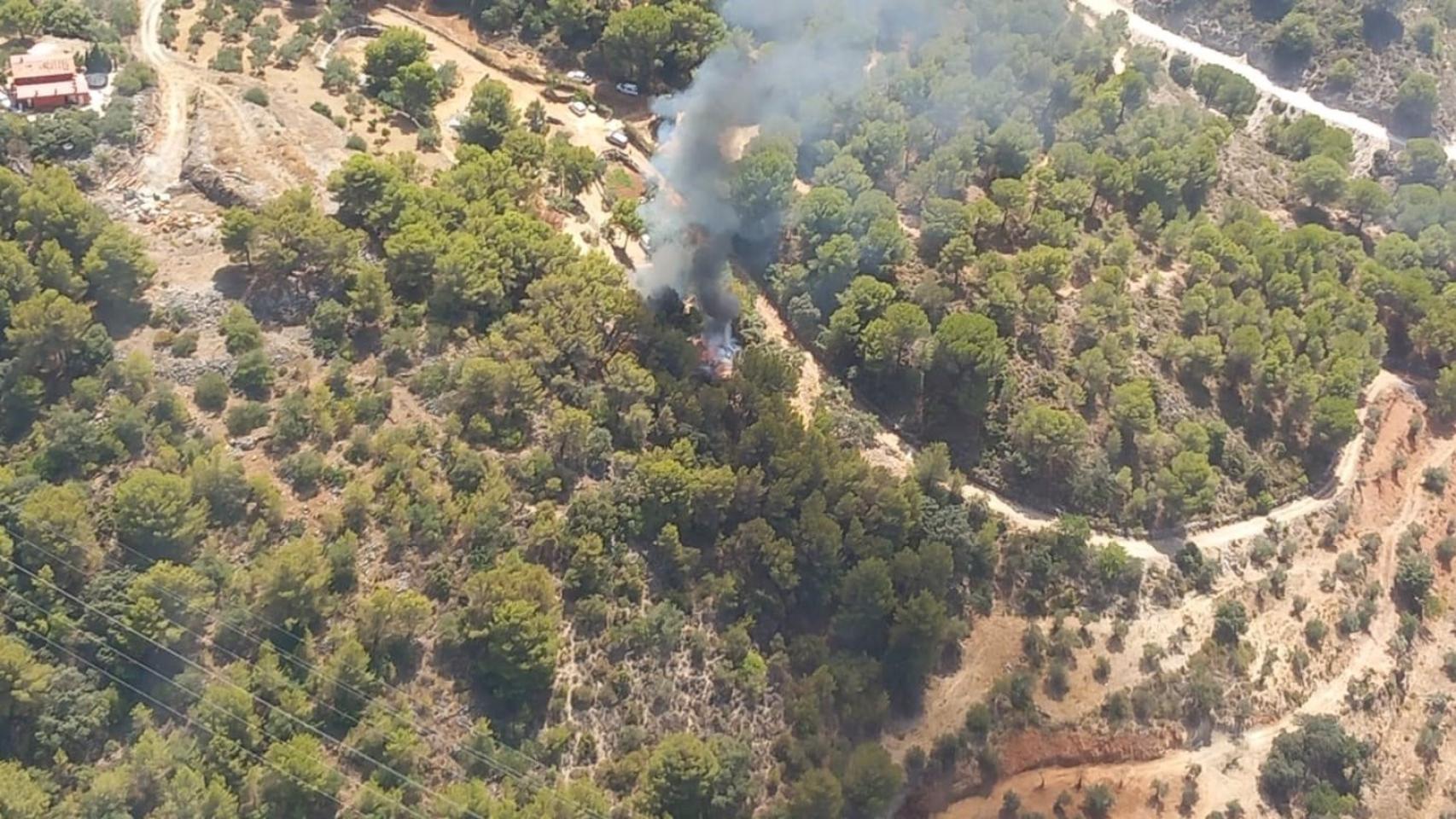 Controlado El Incendio Forestal Declarado En El Paraje Alpujata De Monda