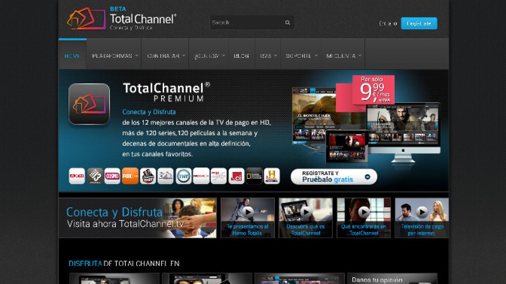 TV Online: decenas de canales de televisión españoles en directo en la  misma página web
