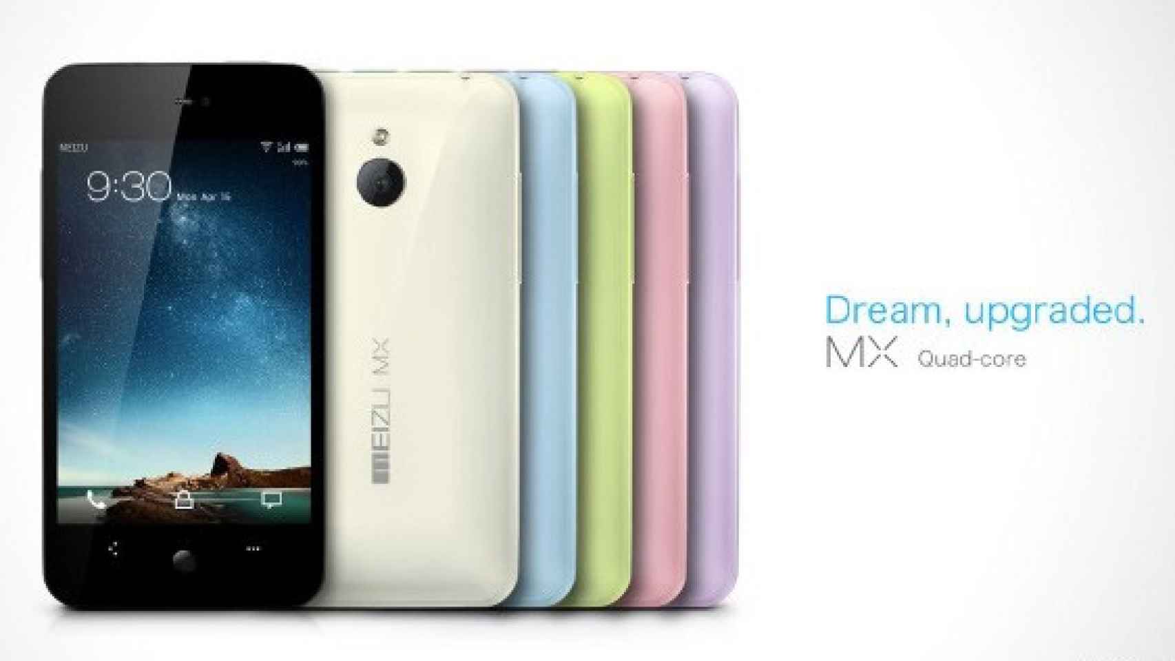 Nuevo Meizu MX Quadcore en múltiples colores con sabor Android 4.0