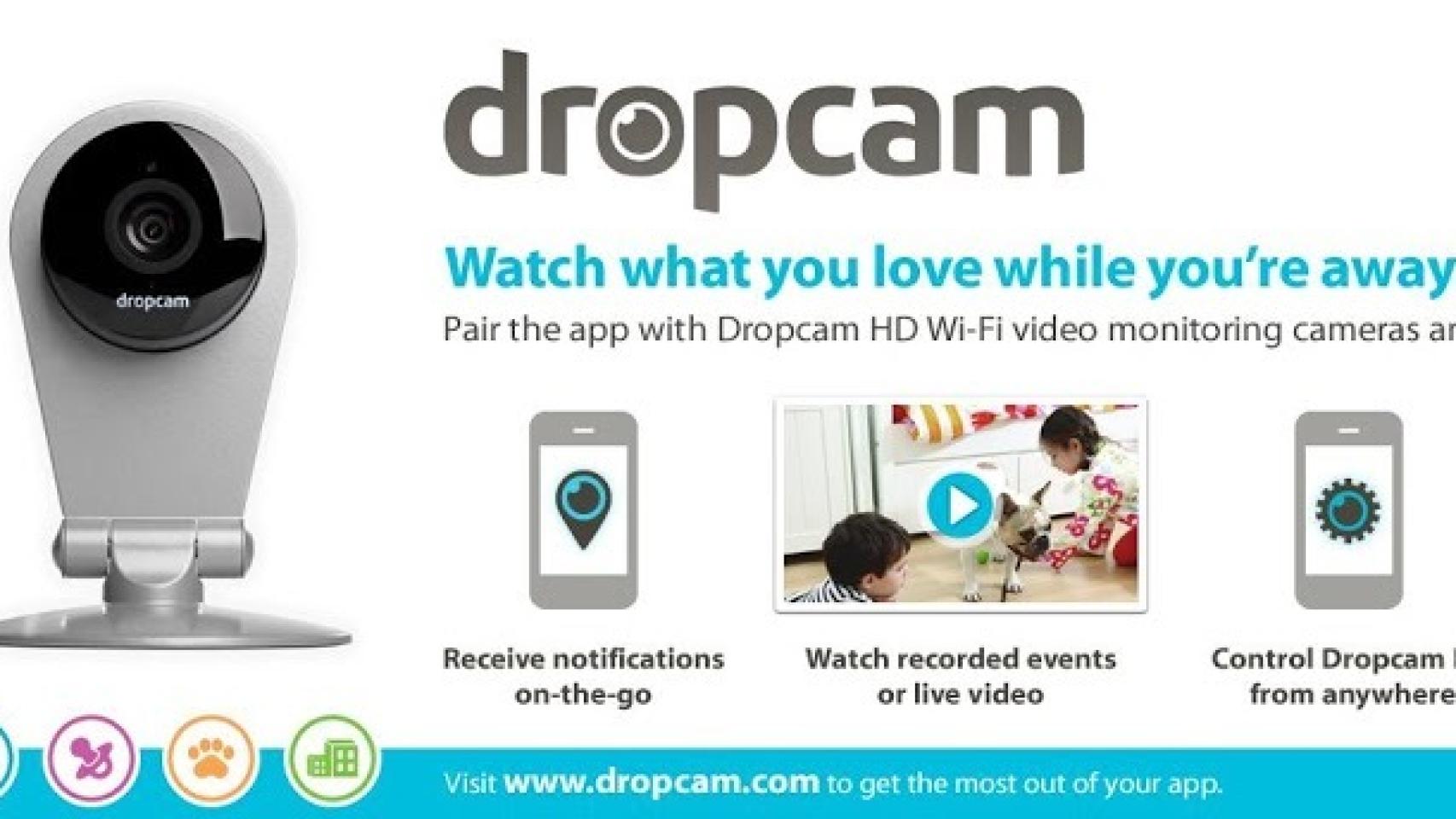 Dropcam HD, videovigilancia desde tu teléfono de una forma muy fácil
