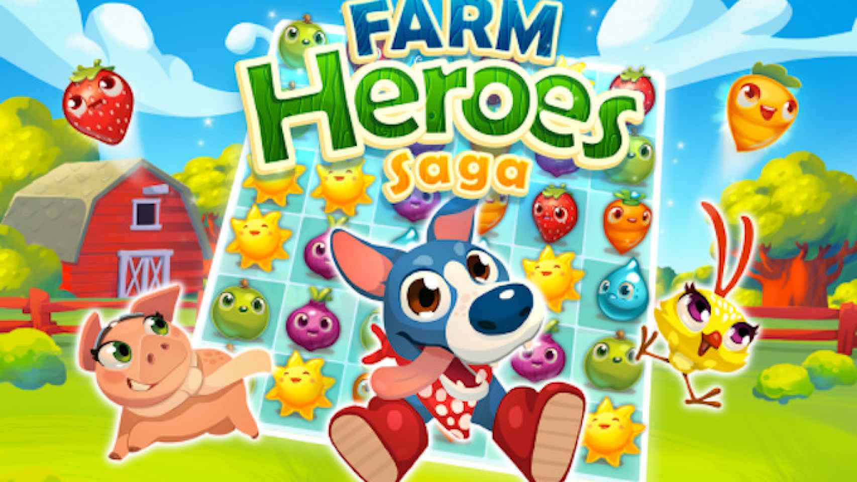 Farm Heroes Saga para Android. Llega el nuevo juego de los creadores de Candy Crush