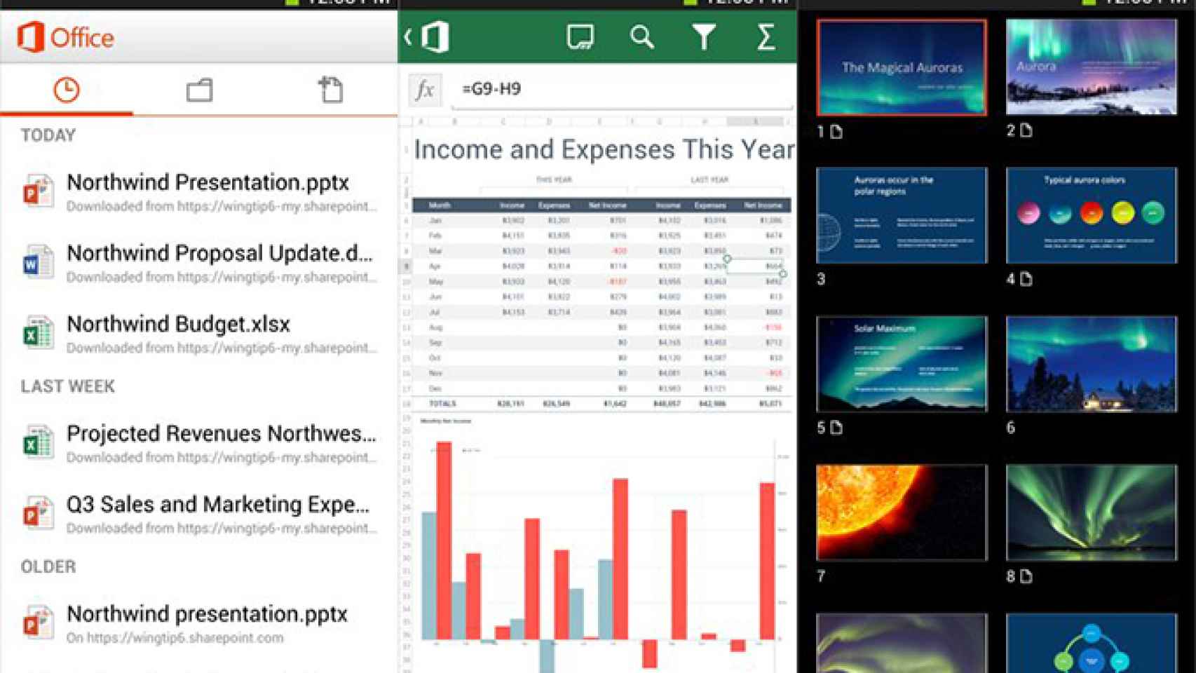 Office Mobile para Office 365 disponible para Android en Google Play