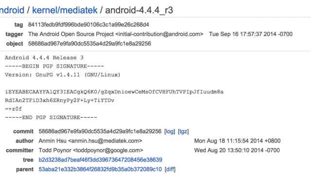 Google libera el kernel de Android 4.4.4 KitKat para Android One