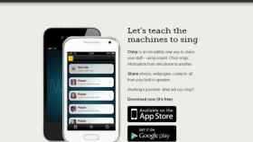 Chirp para Android: Comparte contenidos mediante transmisión de sonidos