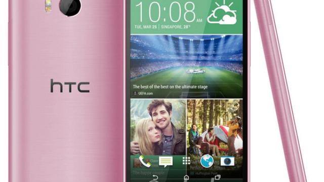 HTC One M8 en color rosa; una apuesta sobre seguro
