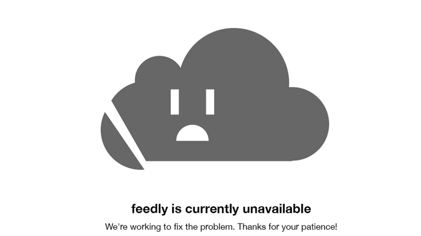 Feedly vuelve a estar caído por un segundo ataque DDoS