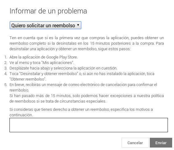 Pedir reembolsos en Google Play: cómo devolver apps y juegos