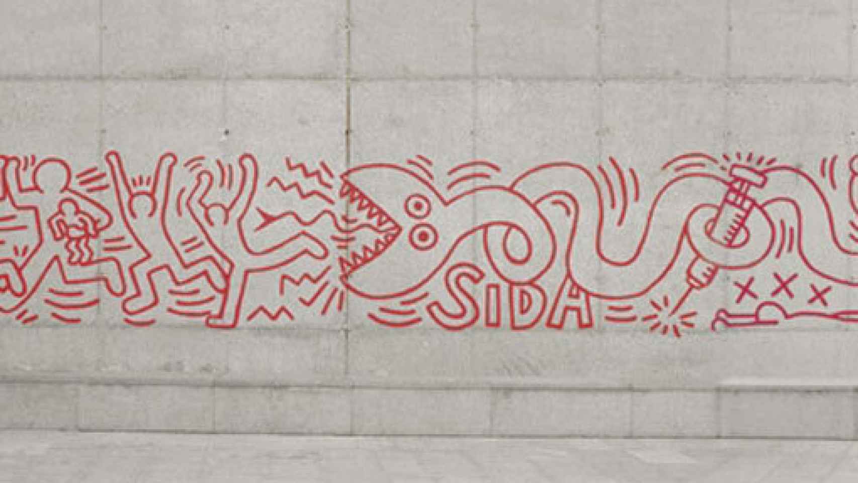 Image: Keith Haring, el combatiente artístico del Sida