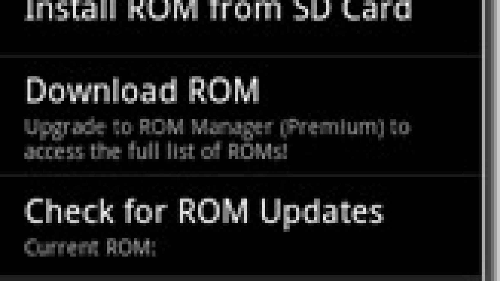 Instala ROMs en un sólo click (sólo ROOTs)