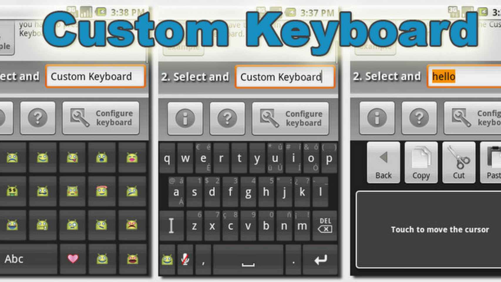 El teclado personalizable Fastest Custom Keyboard, para que uses cualquier símbolo o caracter