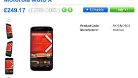 Motorola Moto X rebajado a 300 libras para evitar el fracaso