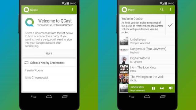 QCast, listas de reproducción compartidas en tu Chromecast