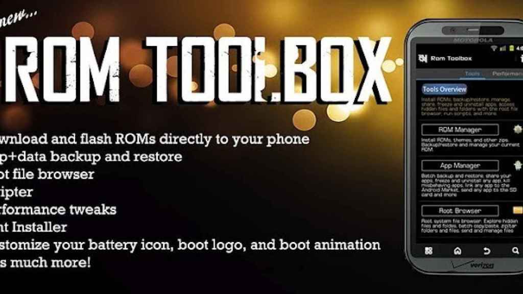 Toolbox Pro. Настройки телефона. Ром приложение. Custom ROM Manager.