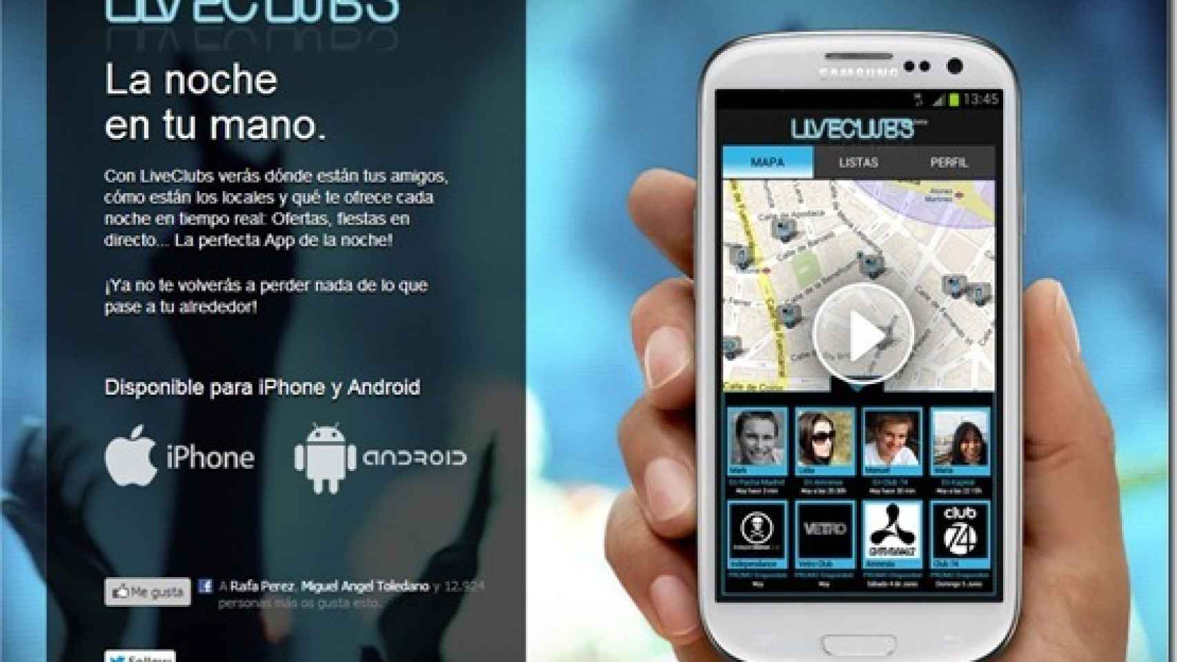 LiveClubs, el Foursquare del ocio nocturno