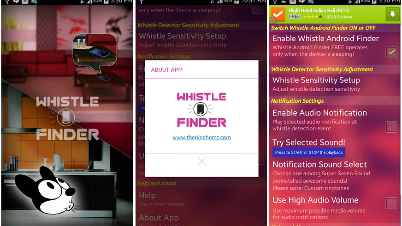 Silba y encuentra tu Android con Whistle Phone Finder