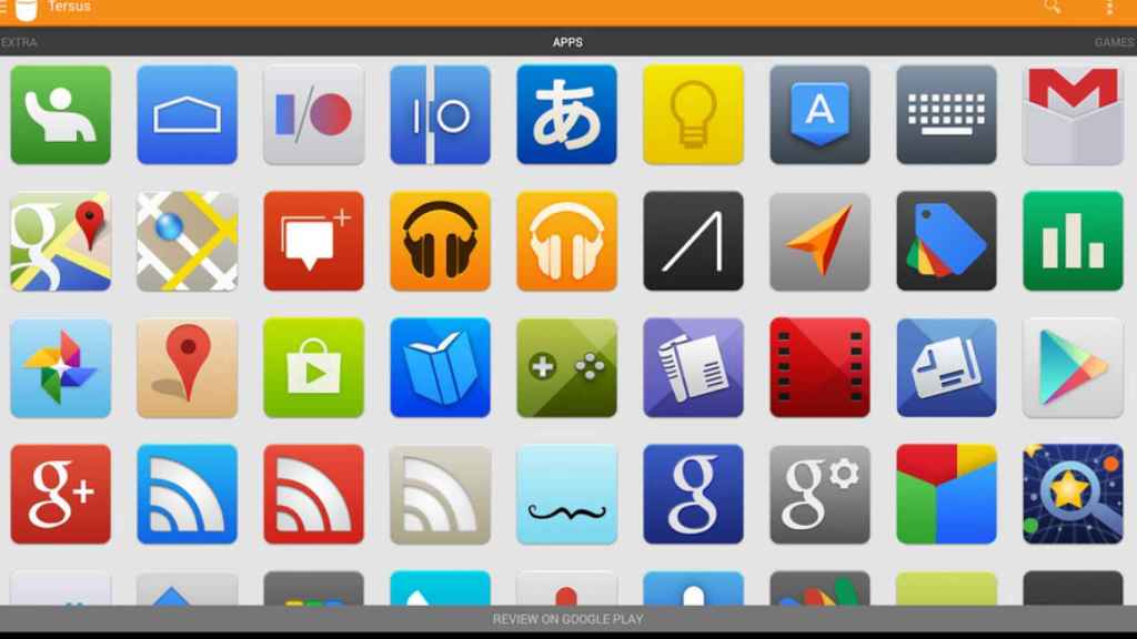 Los mejores iconos y fondos de pantalla para Android: Tersus