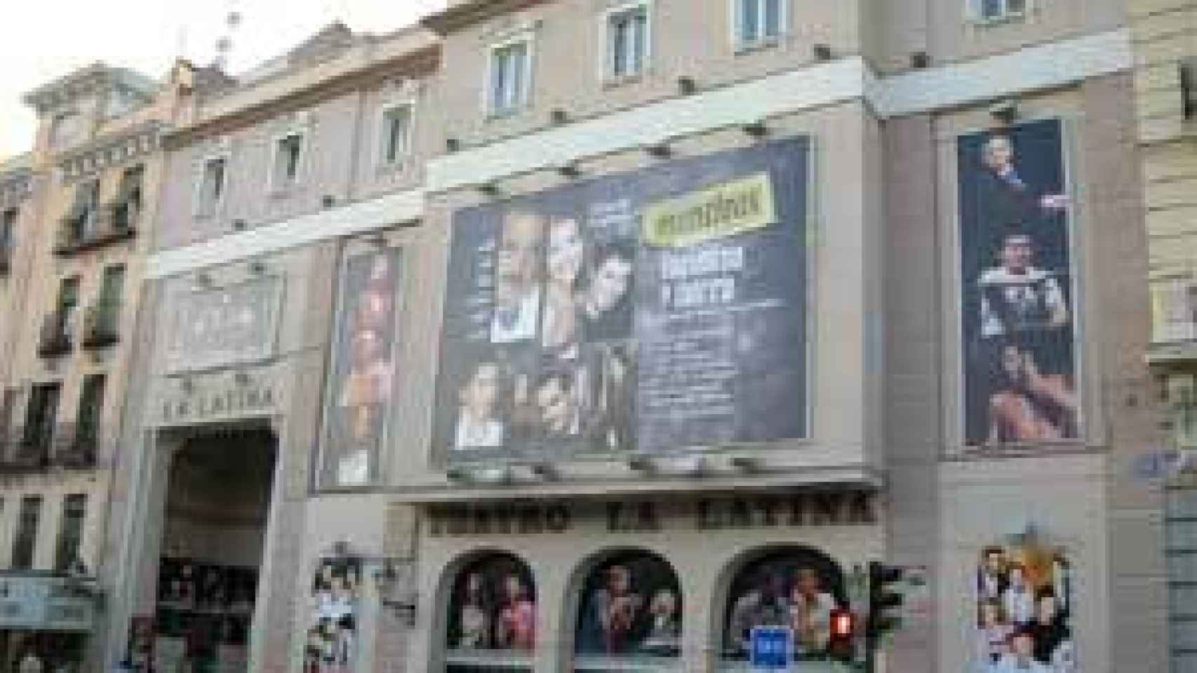 Fachada del Teatro La Latina.