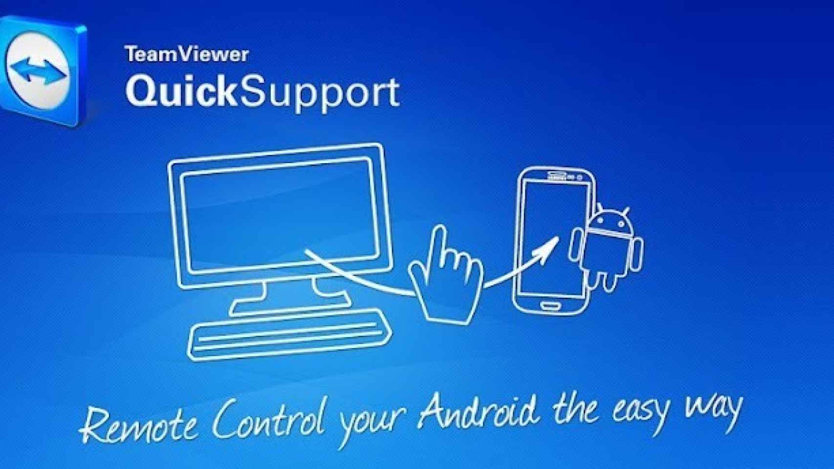 Arregla teléfonos Android a distancia con TeamViewer Quicksupport