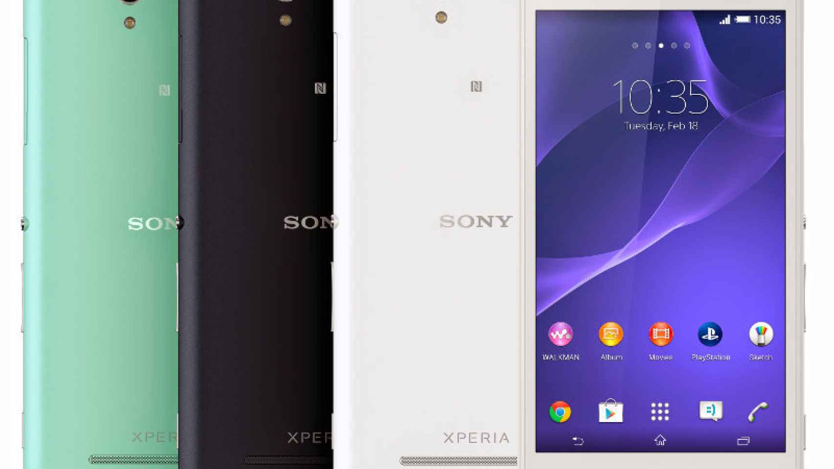Sony Xperia C3, anunciada la phablet perfecta para selfies