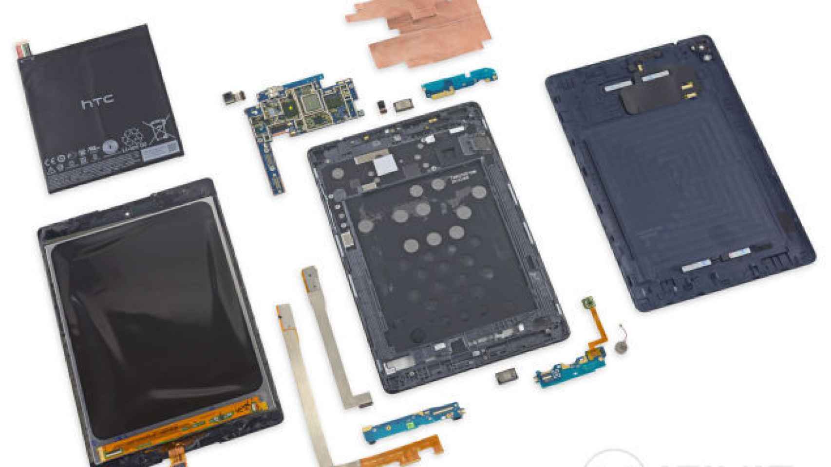 Así es la Nexus 9 por dentro… y no es nada fácil de reparar