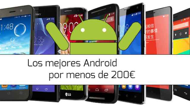 Los mejores móviles Android por menos de 200€