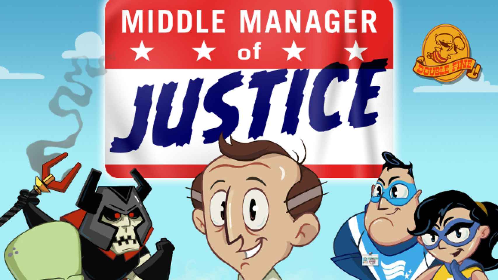 Gestiona tus superhéroes y lucha contra el mal en Middle Manager of Justice