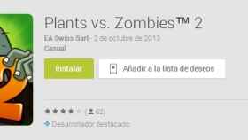 Plants vs Zombies 2 para Android es Gratis y ya está disponible