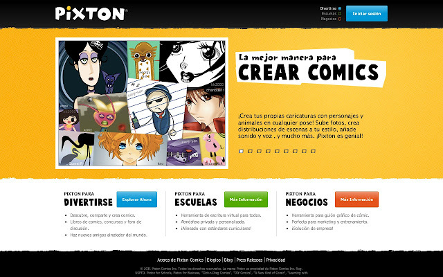 creador-de-comics-pixton