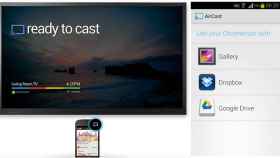 AirCast: Reproduce vídeos en ChromeCast desde la galería, DropBox y Drive