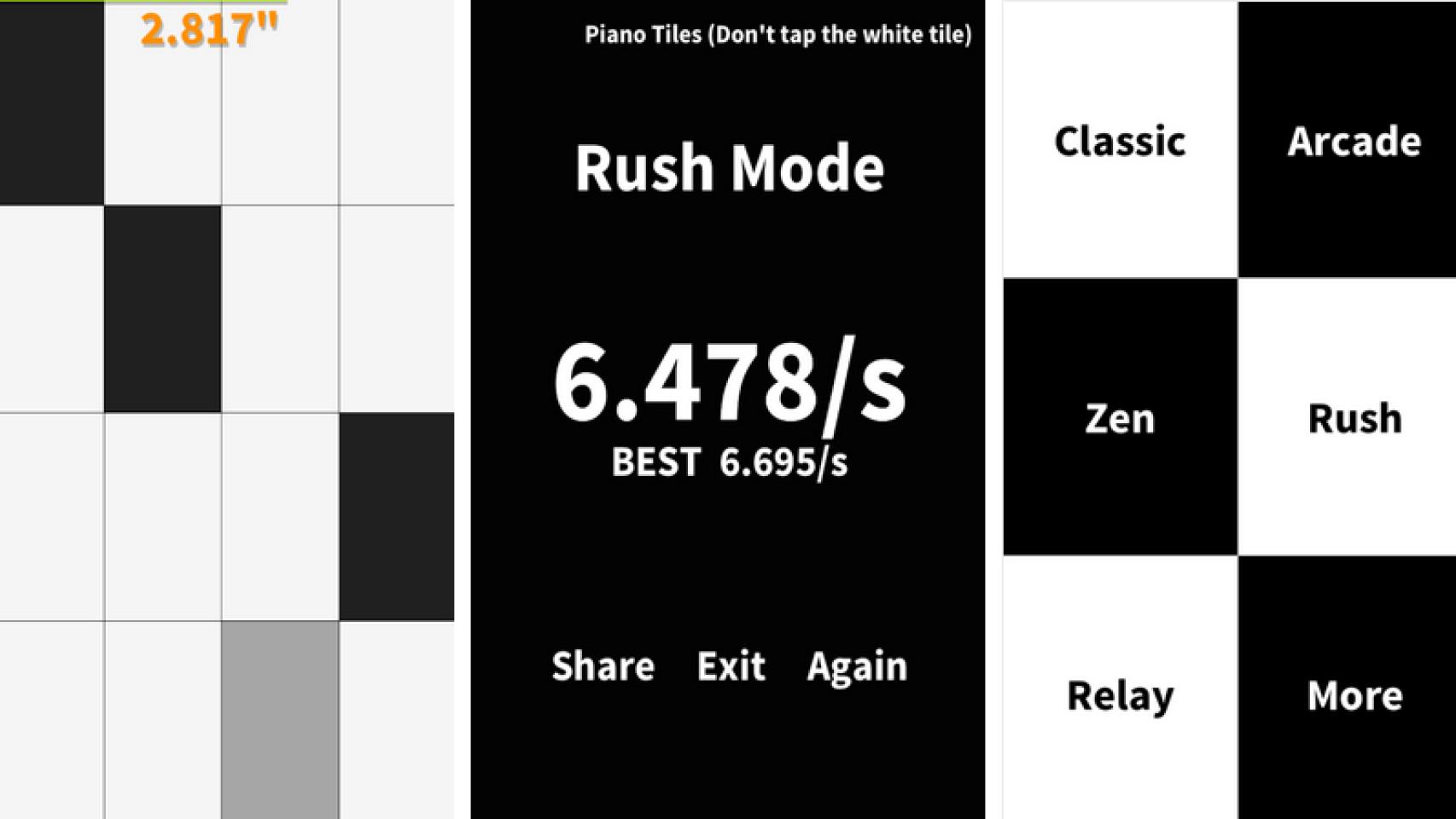 Piano Tiles, el juego de evitar obstáculos más simple y adictivo del momento