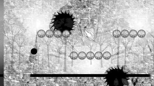 Dark Light Valley, el juego de plataformas minimalista en blanco y negro