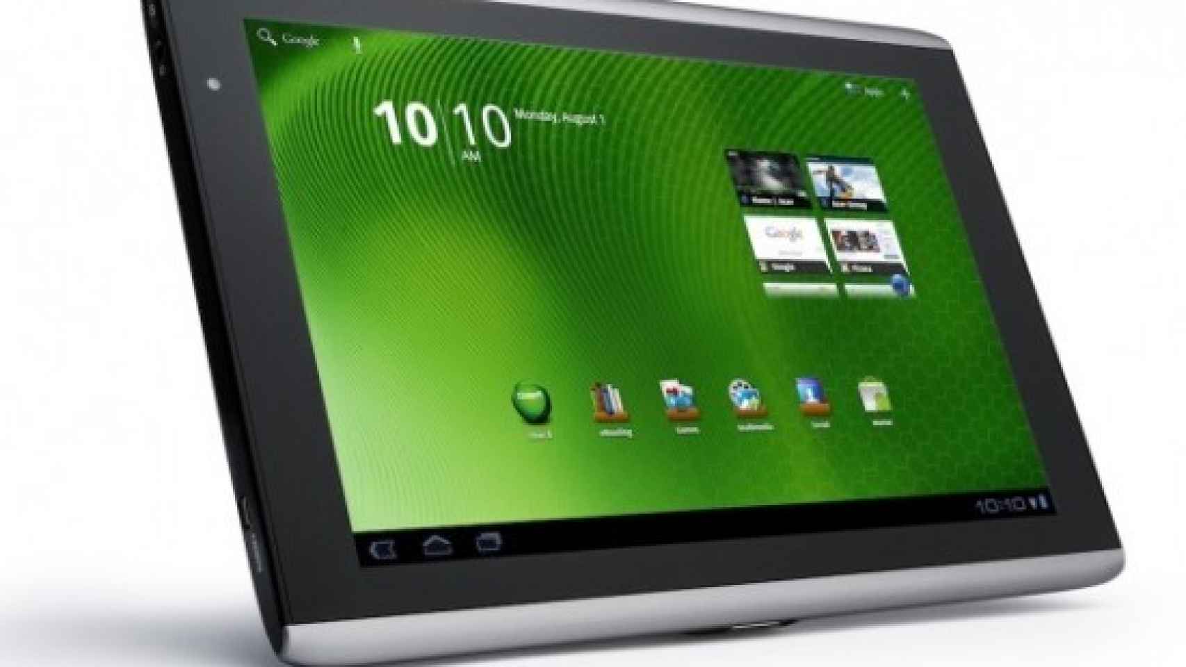 Actualización de la Acer Iconia Tab A500 a Android Honeycomb 3.1