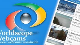 El mayor servicio mundial de webcams online con Worldscope Webcams para android